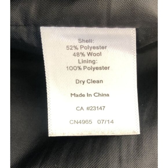 Talbots Houndstooth Plaid Pencil Skirt Womens 22W Office Wool Blend Old Money - Picture 4 of 7